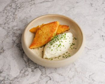 Cod Mantecato with Polenta