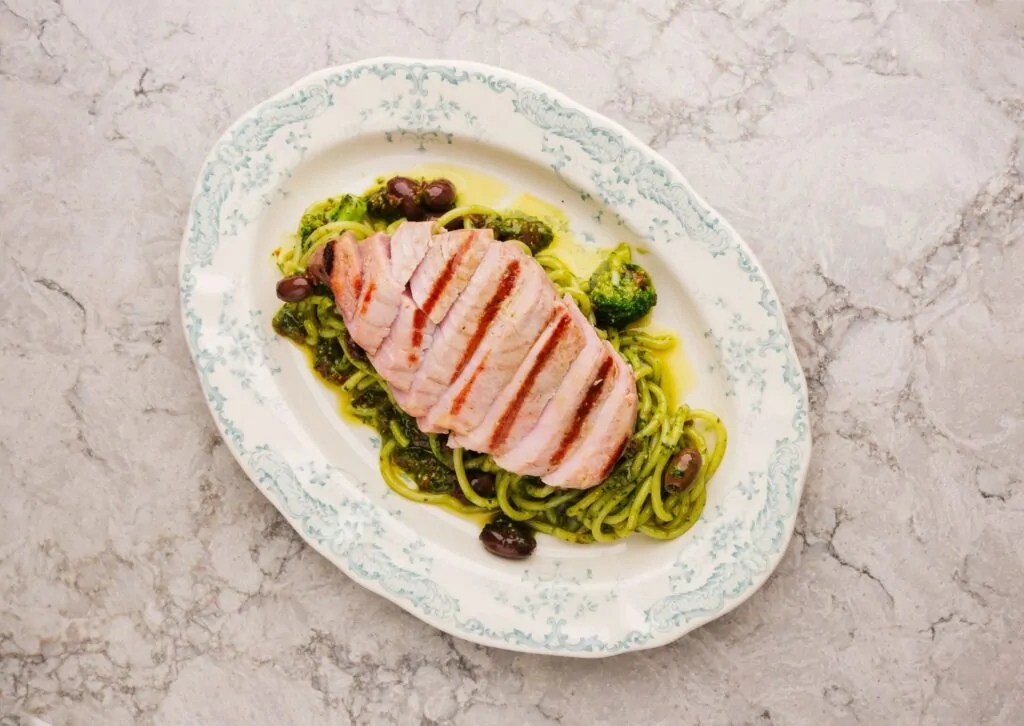 Pasta with tuna