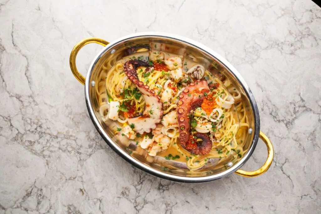 Pasta with Octopus